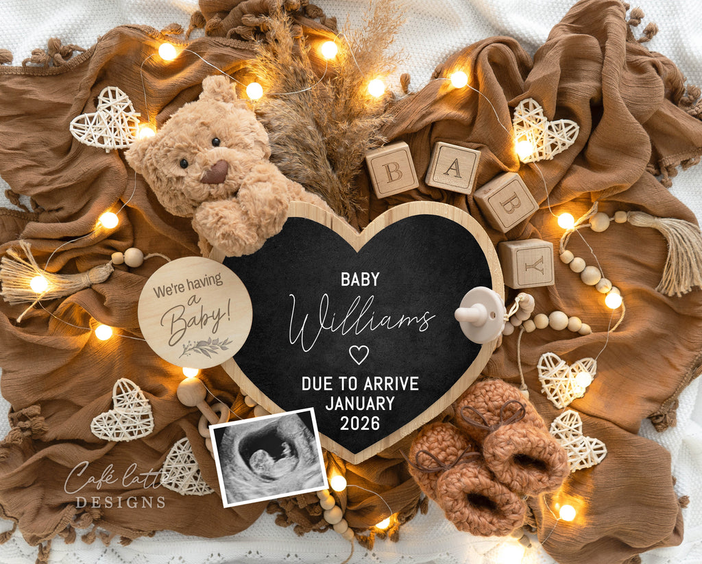 Neutral pregnancy announcement digital, Pregnancy announcement to husband, Boho pregnancy announcement template, Pregnancy announcement grandparents, Pregnancy reveal, Baby announcement digital, Neutral bear heart, digital baby announcement, digital pregnancy announcement, facebook baby announcement, instagram baby announcement, original baby announcement, baby announce, baby announceme, editable baby announcement, diy baby announcement, pregnancy, were having a baby