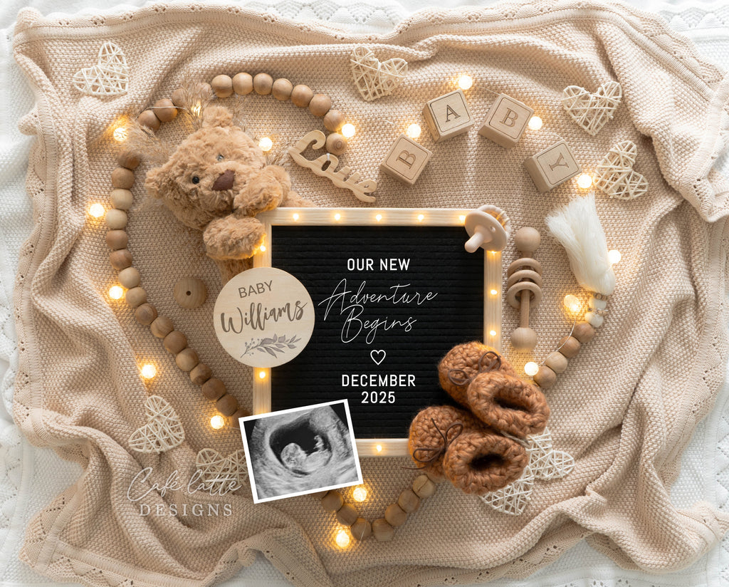 Pregnancy announcement digital, Pregnancy announcement to husband, Pregnancy announcement template, Pregnancy announcement grandparents, Pregnancy reveal, Pregnancy announcement gift, Neutral bear pampas heart, Our New Adventure Begins, instant download, baby announceme, baby announce, digital baby announcement, pregnancy announce, pregnancy announceme, diy baby announcement, baby announcement social media, baby announcement ideas, original baby announcement