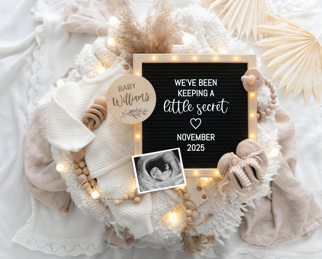 Pregnancy Announcement Digital Boho Gender Neutral Lighted Letterboard, Baby Announcement Digital Editable Template, instant download, pregnancy announcement, baby announcement, digital baby announcement, pregnancy announce, pregnancy announceme, baby announce, baby announceme, diy baby announcement, knitted outfit, baby reveal, pregnancy reveal, baby announcement to husband, baby announcement ideas, boho baby announcement, minimalist baby announcement, weve been keeping a little secret