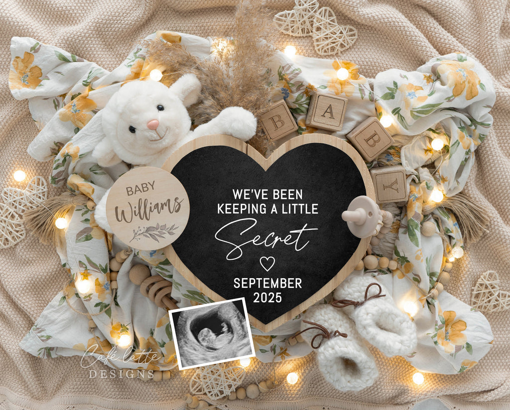 Pregnancy Announcement Digital Boho Gender Neutral Heart Chalkboard, Baby Announcement Digital Editable Template Keeping A Little Secret, Little Lamb and Heart Chalkboard, Spring Baby Announcement, Summer Baby Announcement, Yellow flowers, Digital Spring baby  announcement, Digital Summer Baby Announcement, Digital Spring Pregnancy announcement, Digital Summer Pregnancy Announcement, Baby Announce, Baby Announceme, Diy Baby Announcement, Baby Announcement ideas, Baby, instant download
