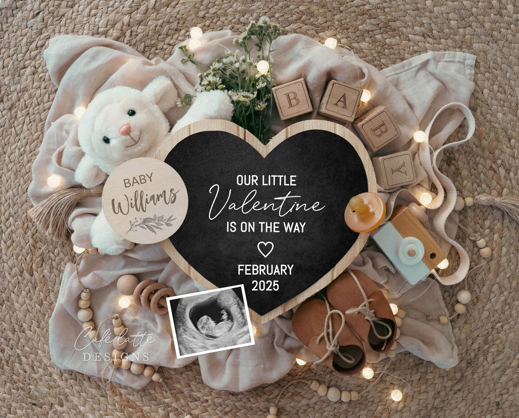 Valentines Day pregnancy announcement digital reveal for social media, Valentines digital baby announcement, heart letterboard, Boho gender neutral announcement February, Saint-Valentine Baby announcement, Digital Baby Announcement, Baby