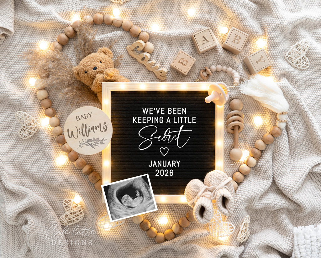 Neutral pregnancy announcement digital, Pregnancy announcement to husband, Boho pregnancy announcement template, Pregnancy announcement grandparents, Pregnancy reveal, Baby announcement digital, Neutral bear heart, Weve been keeping a little secret
