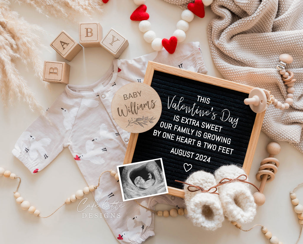 Valentines pregnancy announcement digital reveal for social media, Valentines Day baby announcement digital image, Valentine baby announcement, Digital Baby announcement, DIY Pregnancy announcement, Valentine pregnancy announcement, Baby Announcement