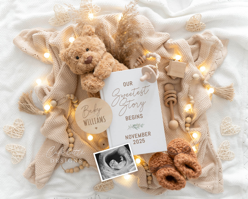 Pregnancy announcement digital, Pregnancy announcement to husband, Pregnancy announcement template, Pregnancy announcement grandparents, Pregnancy reveal, Pregnancy announcement gift, Neutral bear pampas linen book, Our Next Chapter Begins, pregnancy announcement template, digital pregnancy announcement, sweetest story book baby announcement, editable announcement, digital baby announcement diy, digital pregnancy announcement, baby announcement social media, baby announce, baby announceme, baby