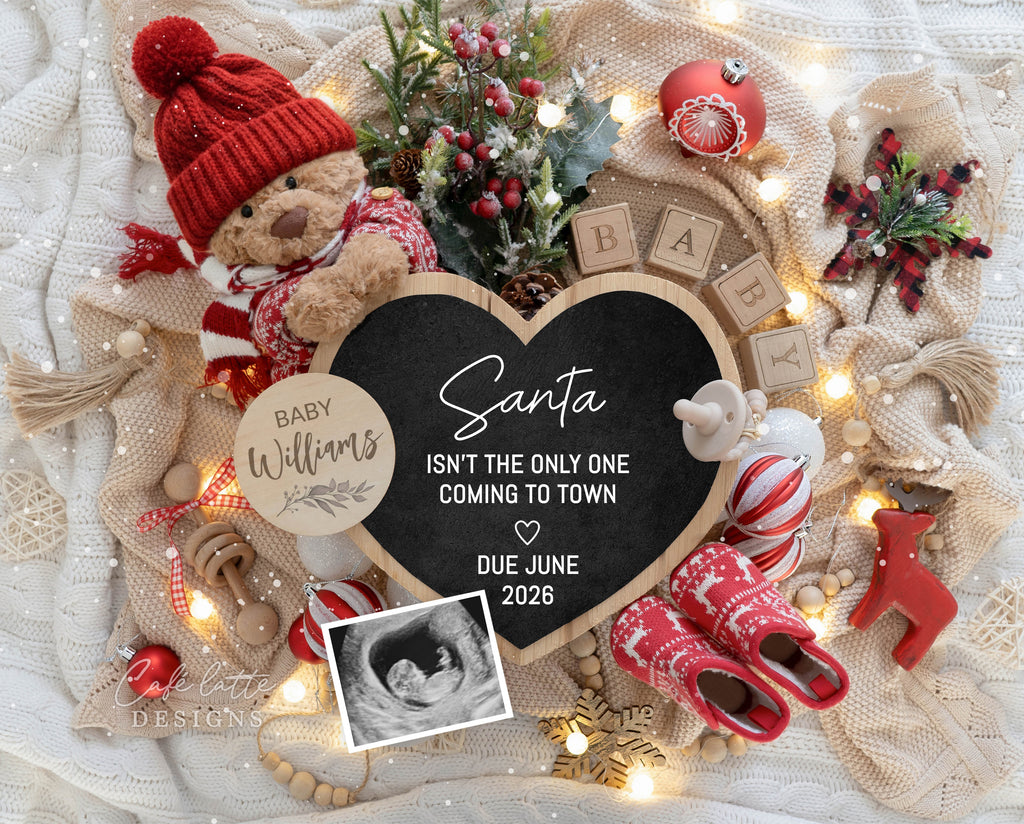 winter baby announcement, baby announcement template winter, winter pregnancy announcement, editable baby announcement, gender neutral baby announcement, minimalist winter baby announcement, digital baby announcement card, winter baby reveal, printable baby announcement, pregnancy announcement winter theme, winter digital baby announcement, Christmas baby announcement, Christmas pregnancy announcement, santa isnt the only one coming to town