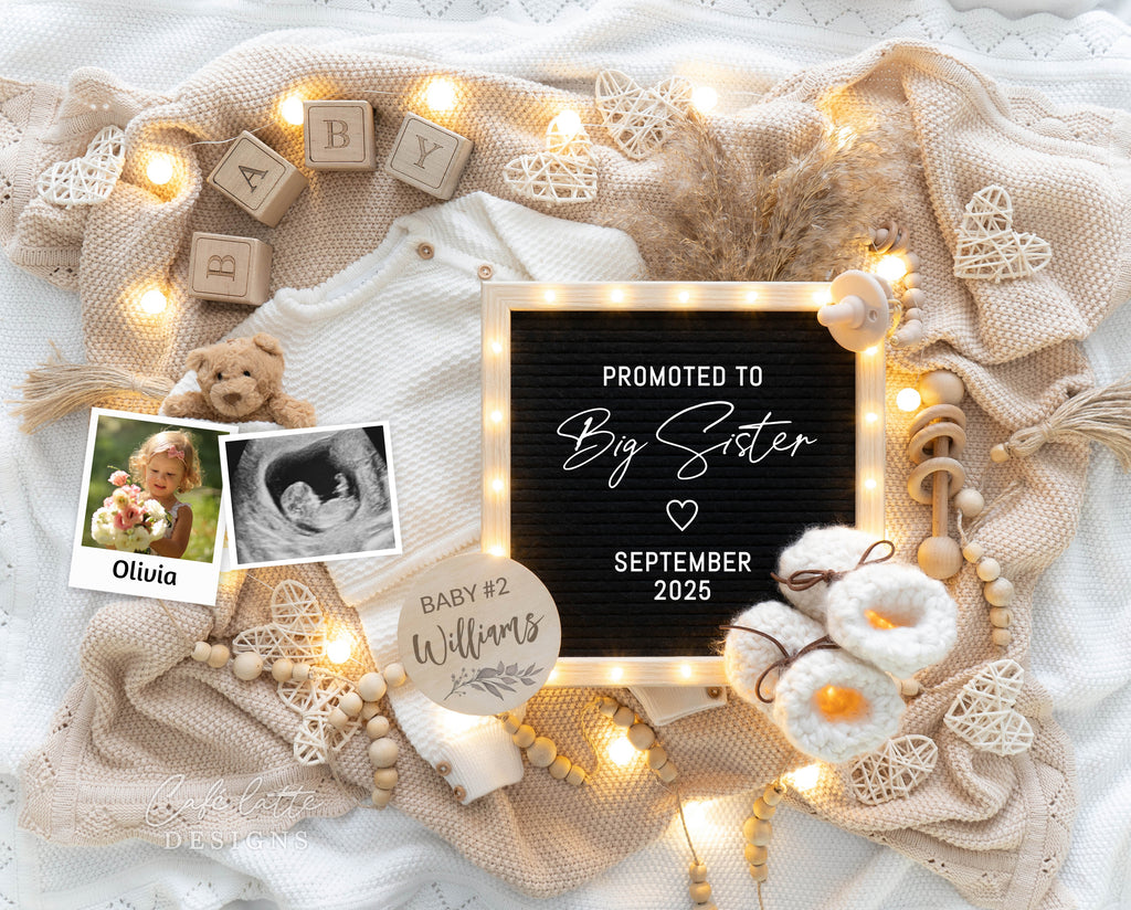 Big sister Pregnancy announcement digital, Pregnancy announcement to husband, Pregnancy announcement template, Pregnancy announcement grandparents, Pregnancy reveal, Pregnancy announcement gift, Neutral bear pampas, Promoted to big sister, Second third fourth fifth child sibling reveal ideas, Baby # 2 3 4 5 pregnancy reveal original idea, Sibling photo announcement