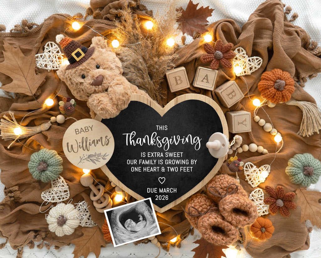 Fall pregnancy announcement digital reveal for social media, Thanksgiving boho baby announcement digital image with heart, pampas and heart chalkboard, Gender neutral autumn editable template DIY, September October Baby,  this Thanksgiving is extra sweet our family is growing by one heart and two feet, baby announcement, baby announce, digital baby announcement, pregnancy announcement, pregnancy reveal, thanksgiving baby announcement, thanksgiving baby