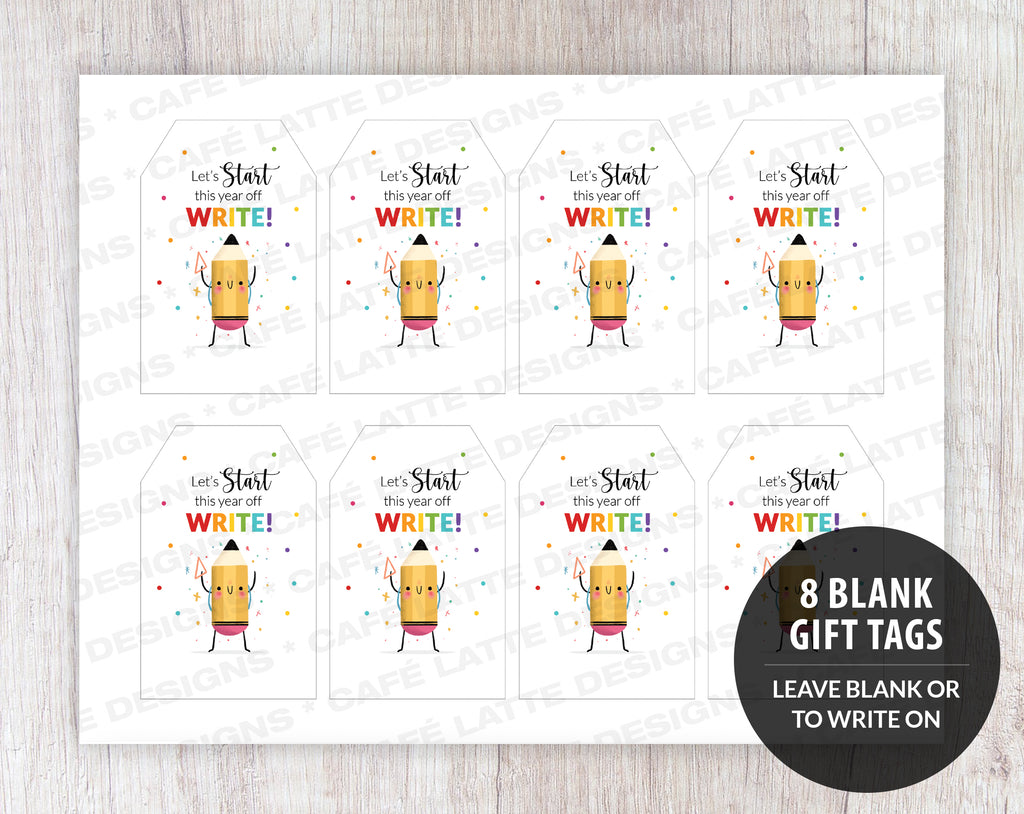 Back to school gift tags editable printable template, Lets start the year off write gift tags for school teacher kids and friends, Pencil crayon gift tags instant download, Cheap back to school gift tag ideas DIY
