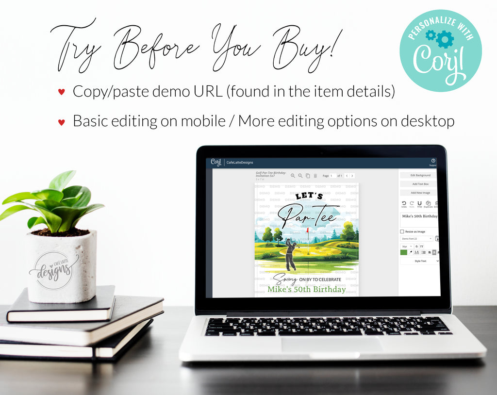 Golf birthday invitation editable template, Printable golf birthday invitation, Personalized custom invite for teen boys men, Lets par tee invitation card, Digital birthday invitation email text message, Golfer birthday e invite, Hole in one golf