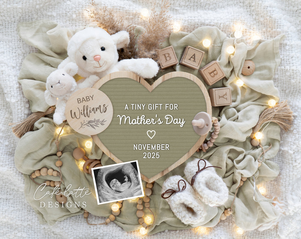 Mothers day pregnancy announcement digital reveal for social media, Mothers day baby announcement digital, pampas, mama and baby lamb sheep, lights and sage green letter board, Mothers day editable template DIY, a tiny gift for mothers day pregnancy announcement digital, mothers day baby announce, mothers day pregnancy announce, digital baby announcement for husband, mothers day pregnancy announcement ideas, Mothers day baby, spring baby, baby, spring baby announcement, baby announceme