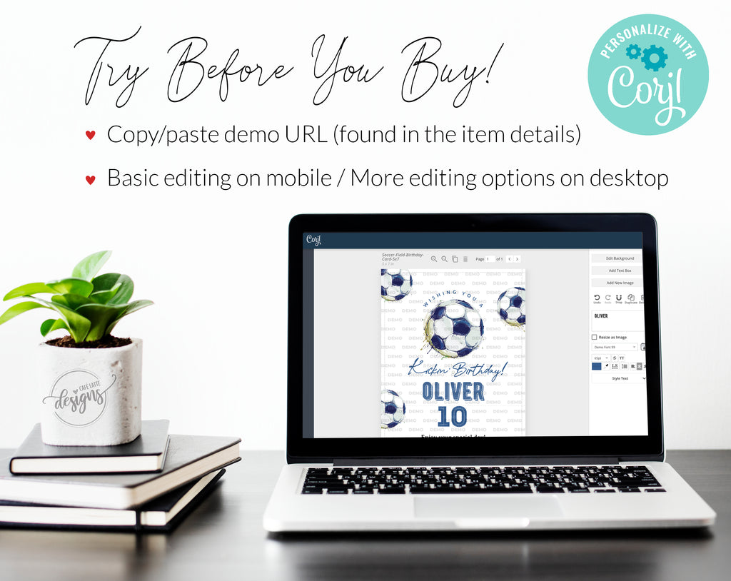 Soccer Birthday card editable template, Printable boy soccer ball birthday card, Personalized custom card for boys girls birthday, Soccer field birthday card, Digital birthday card email text message, Birthday e card, Birthday party card, Soccer lets kick it kicking birthday DIY, Cheap birthday party card, Instant download birthday card