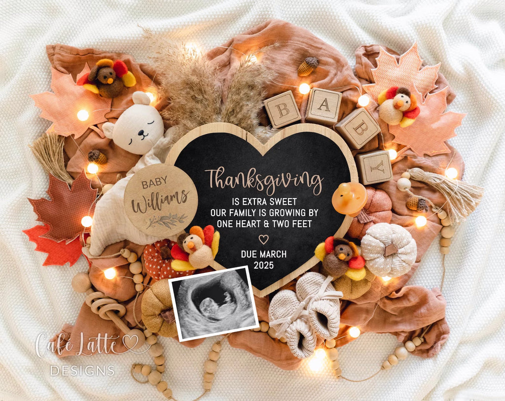 Fall pregnancy announcement digital reveal for social media, Thanksgiving boho baby announcement digital image with heart, pampas and heart chalkboard, Gender neutral autumn editable template DIY, September October Baby, Get Ready to Fall in Love
